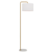 Ingrid Floor Lamp Gold White