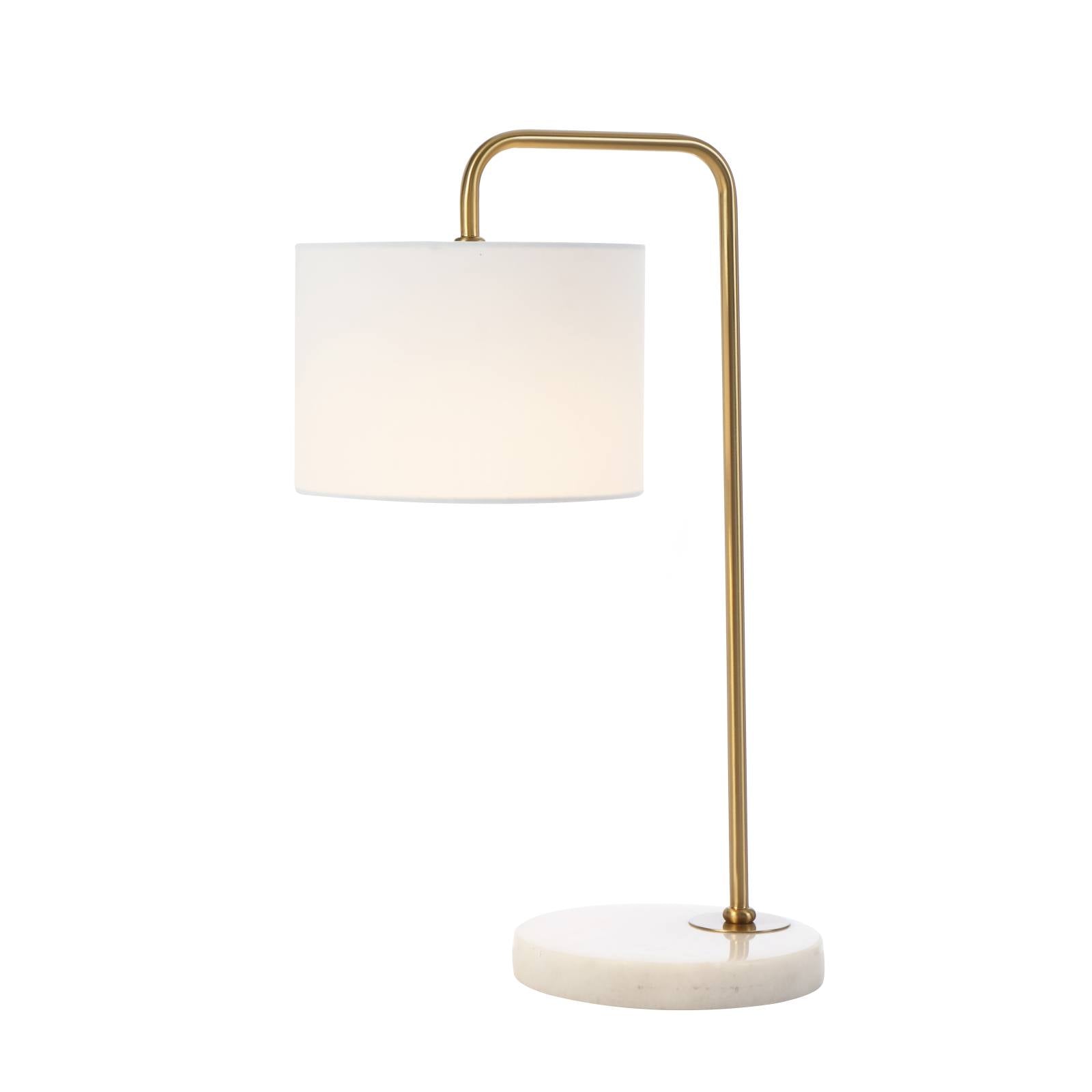 Ingrid Table Lamp, Gold White
