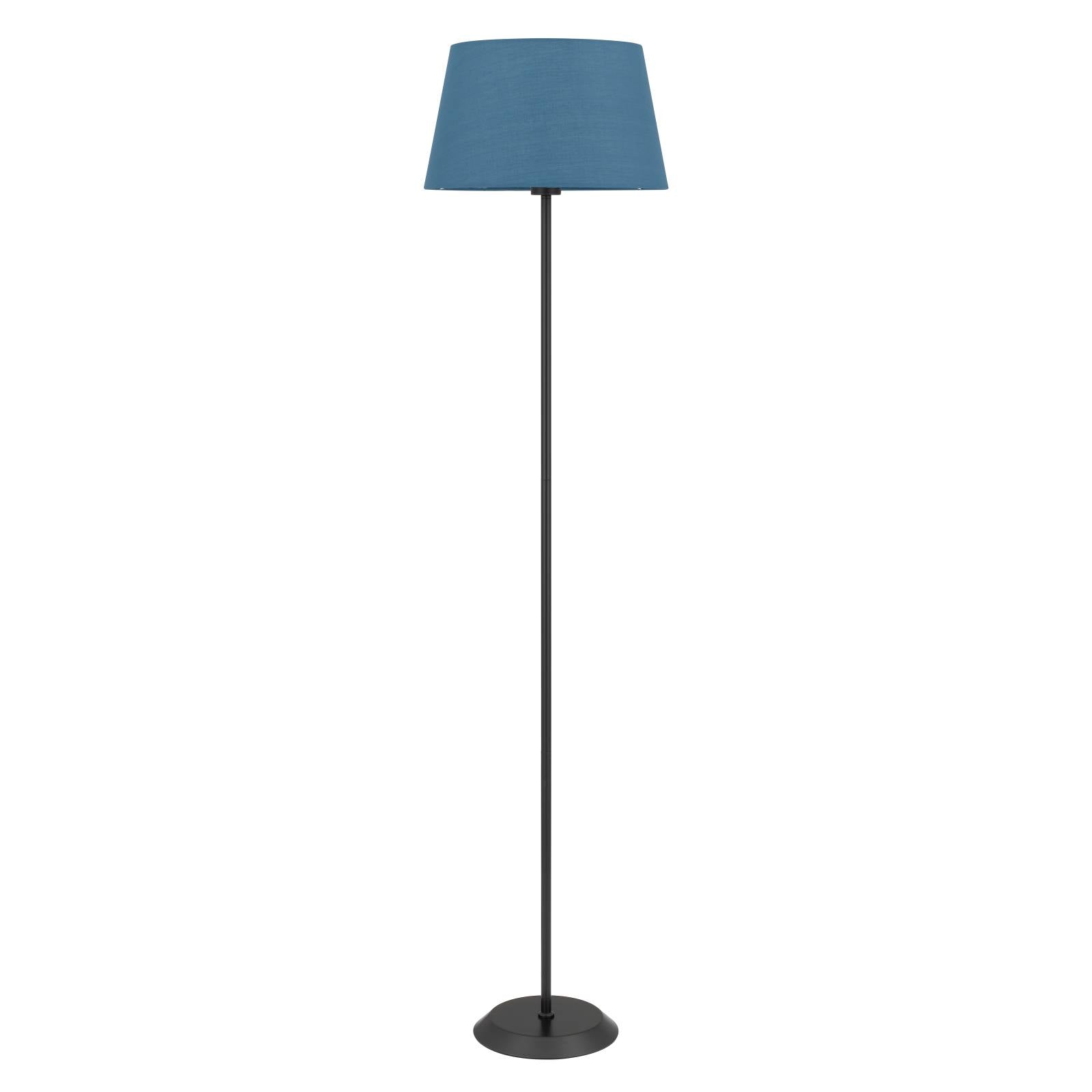 Jaxon Floor Lamp, Black, Blue
