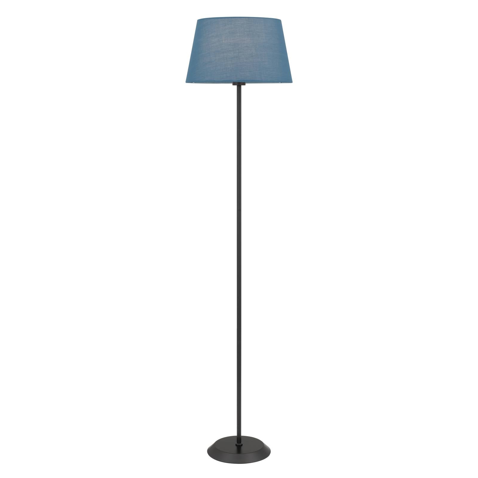 Jaxon Floor Lamp, Black, Blue