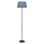 Jaxon Floor Lamp, Black, Blue