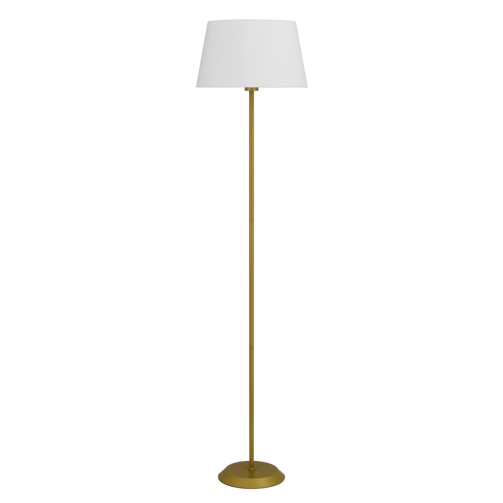 Jaxon Floor Lamp, Gold, Ivory