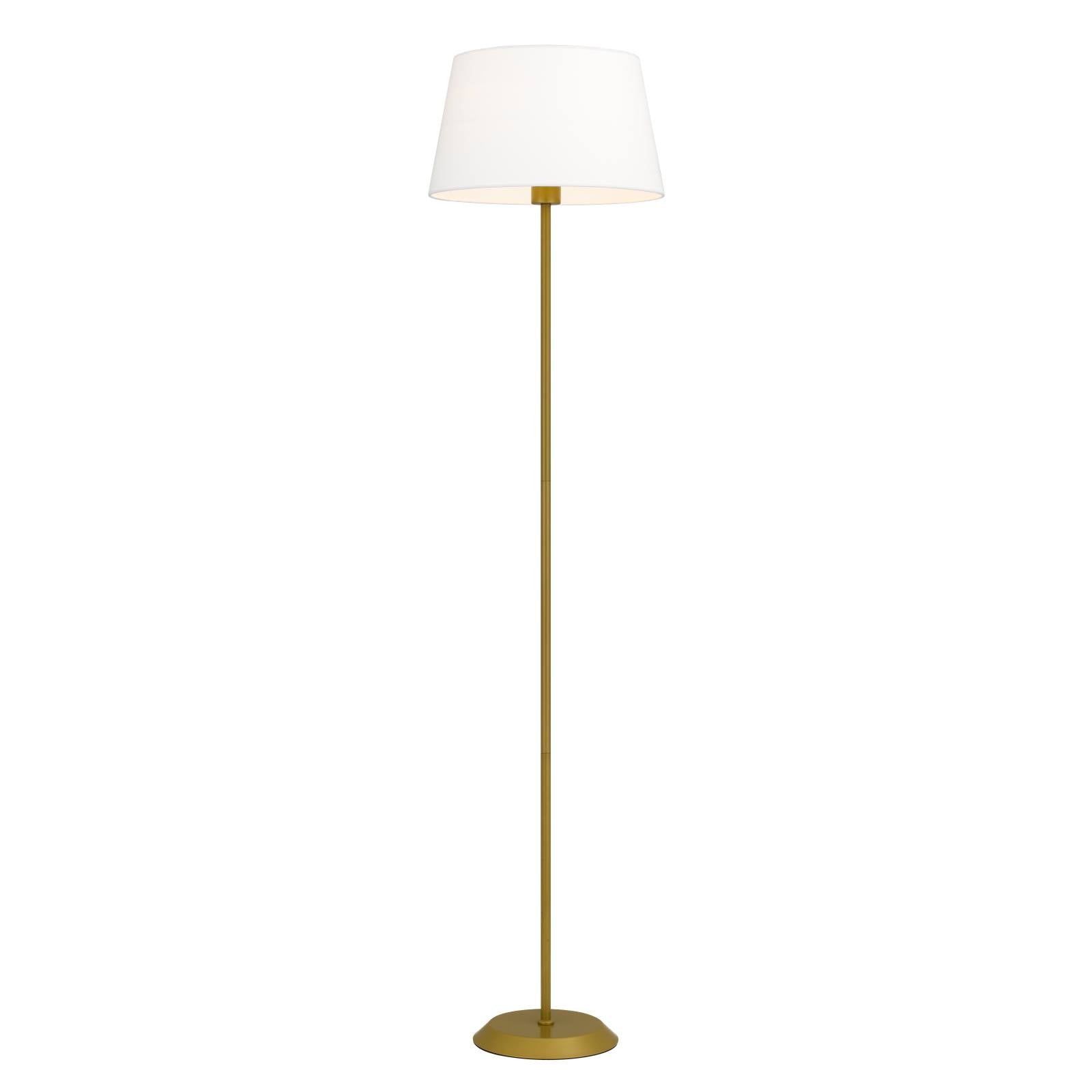 Jaxon Floor Lamp, Gold, Ivory
