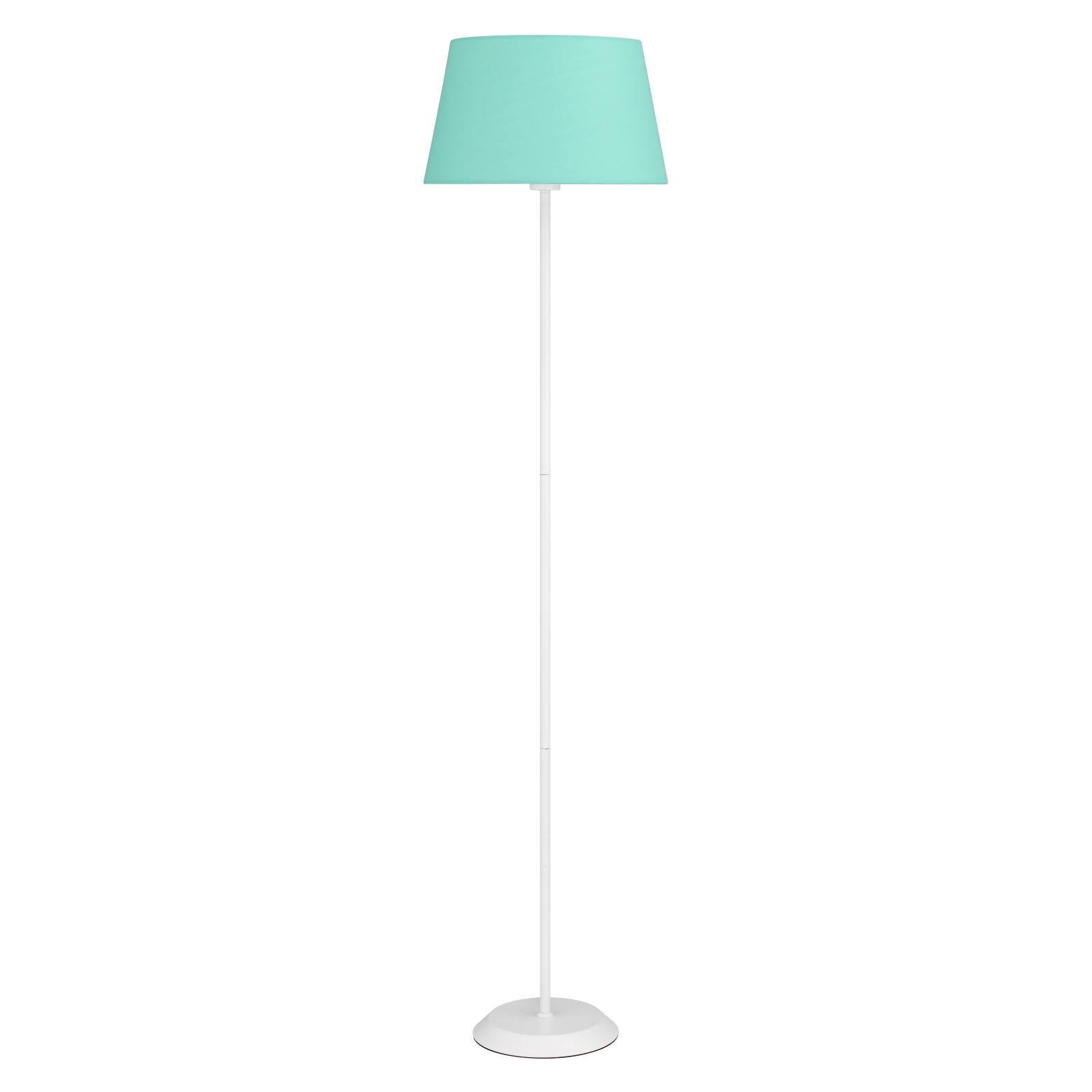 Jaxon Floor Lamp, White, Green