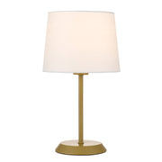 Jaxon Table Lamp, Gold, Ivory