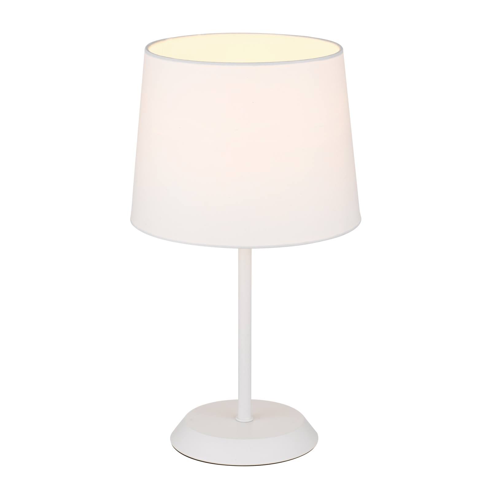 Jaxon Table Lamp, White