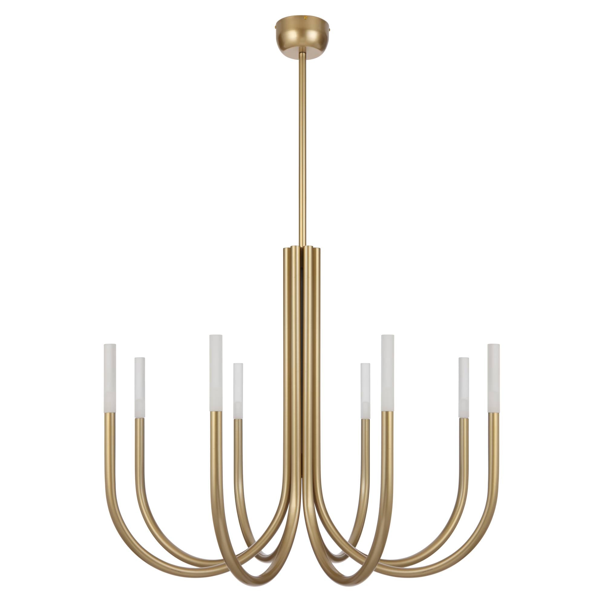 Joshua 8 Light Pendant, Gold