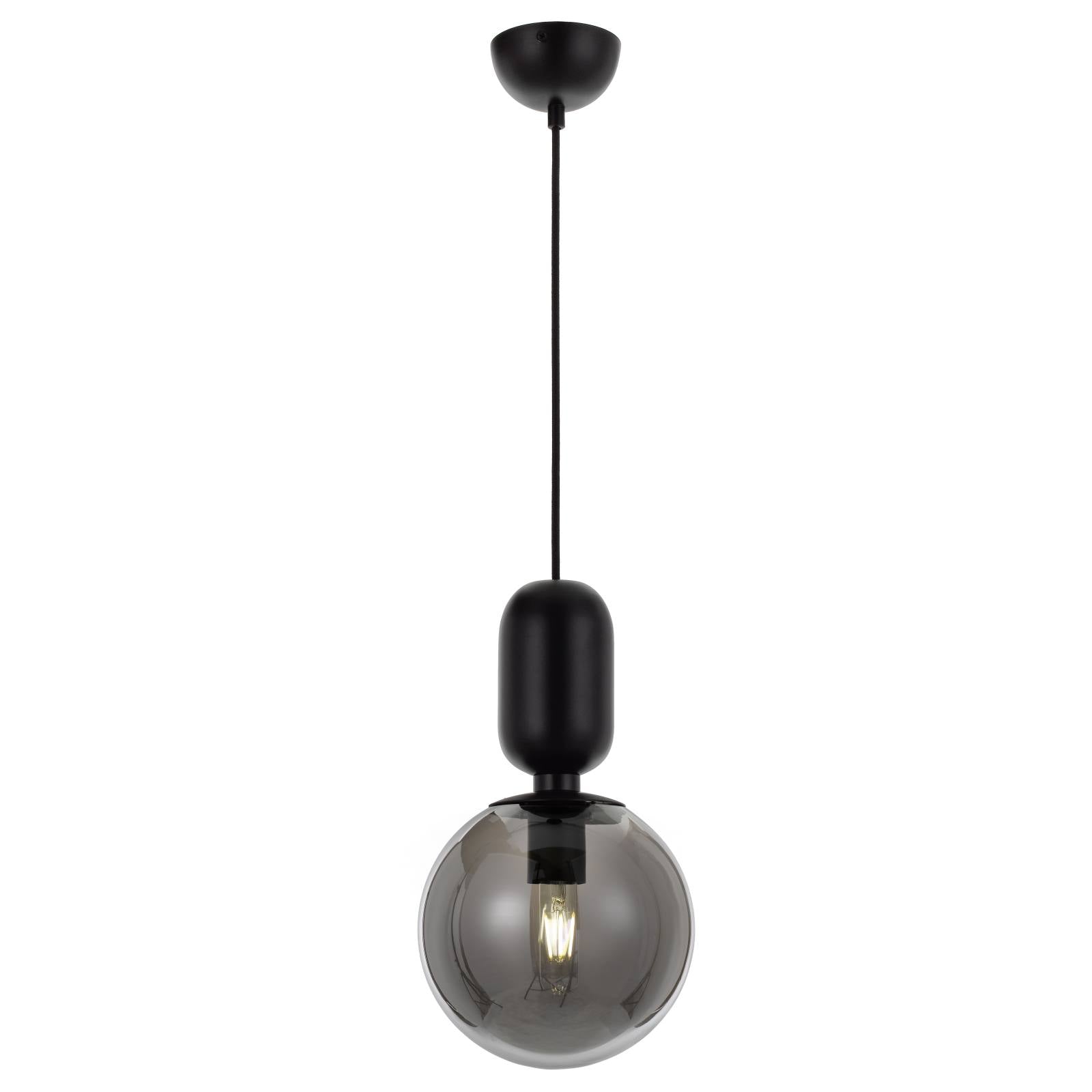 Kade 20cm Pendant, Black