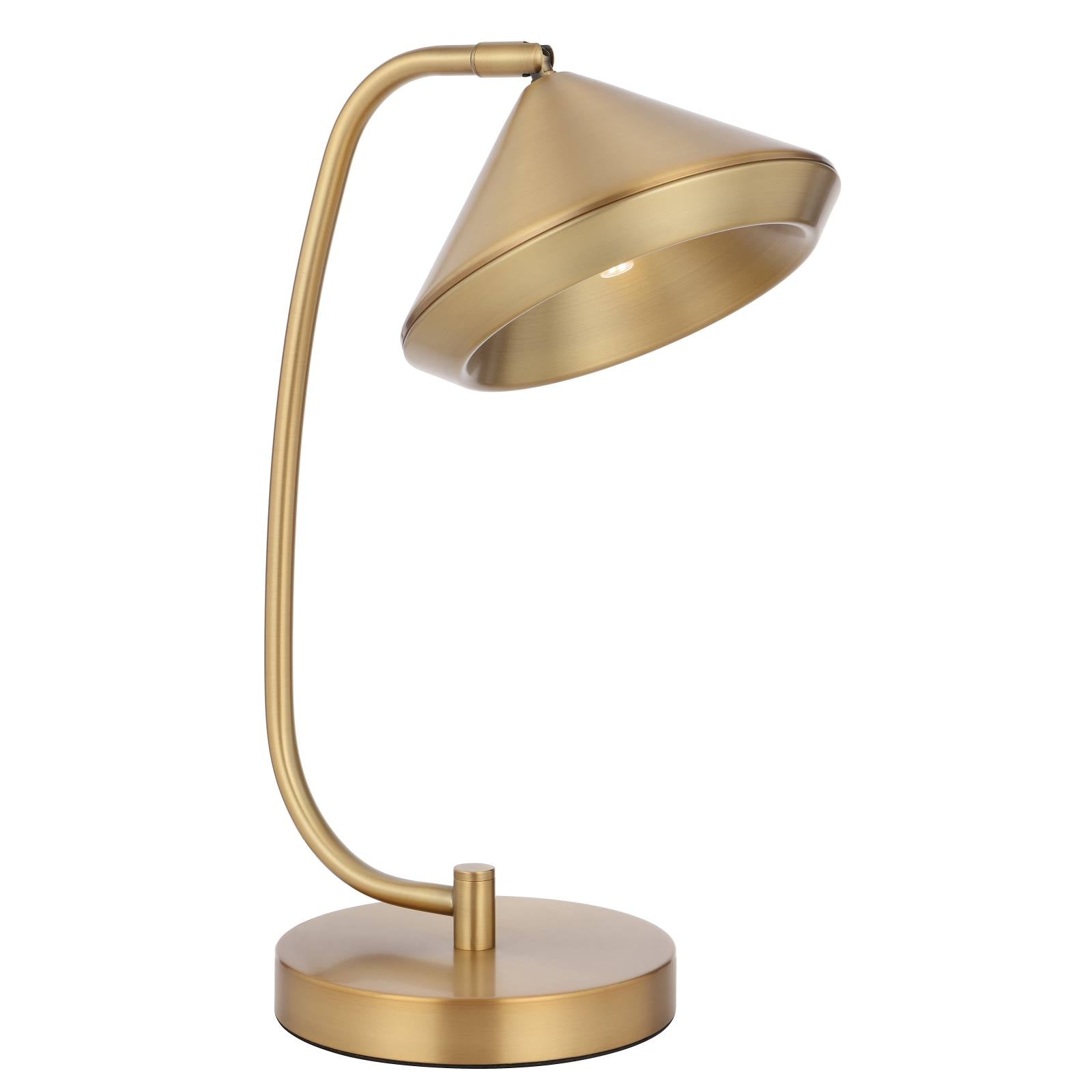 Larson Table Lamp, Brass