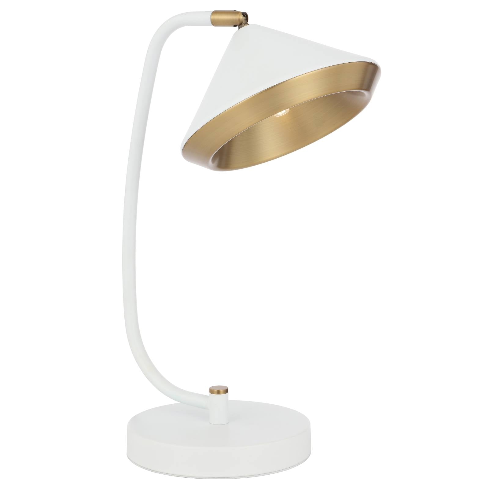 Larson Table Lamp, White