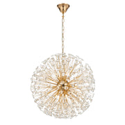 Lerida 12 Light Round Pendant Light, Gold