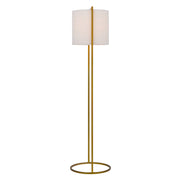 Loftus Floor Lamp, Antique Gold, Ivory