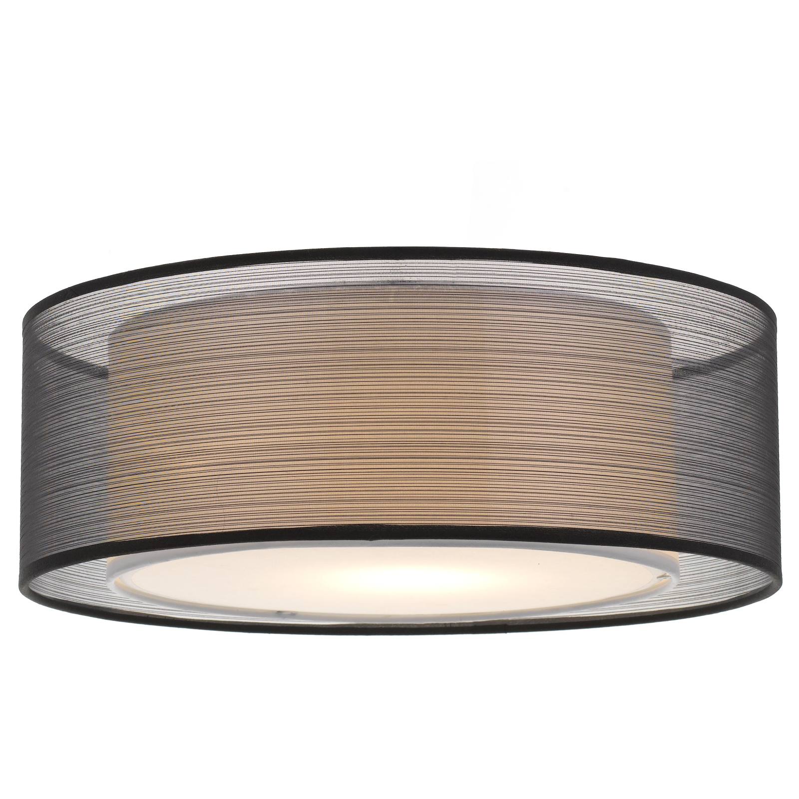 Loria 40 Batten Fix, Black, White