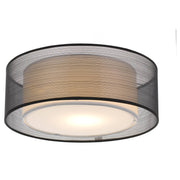 Loria 40 Batten Fix, Black, White