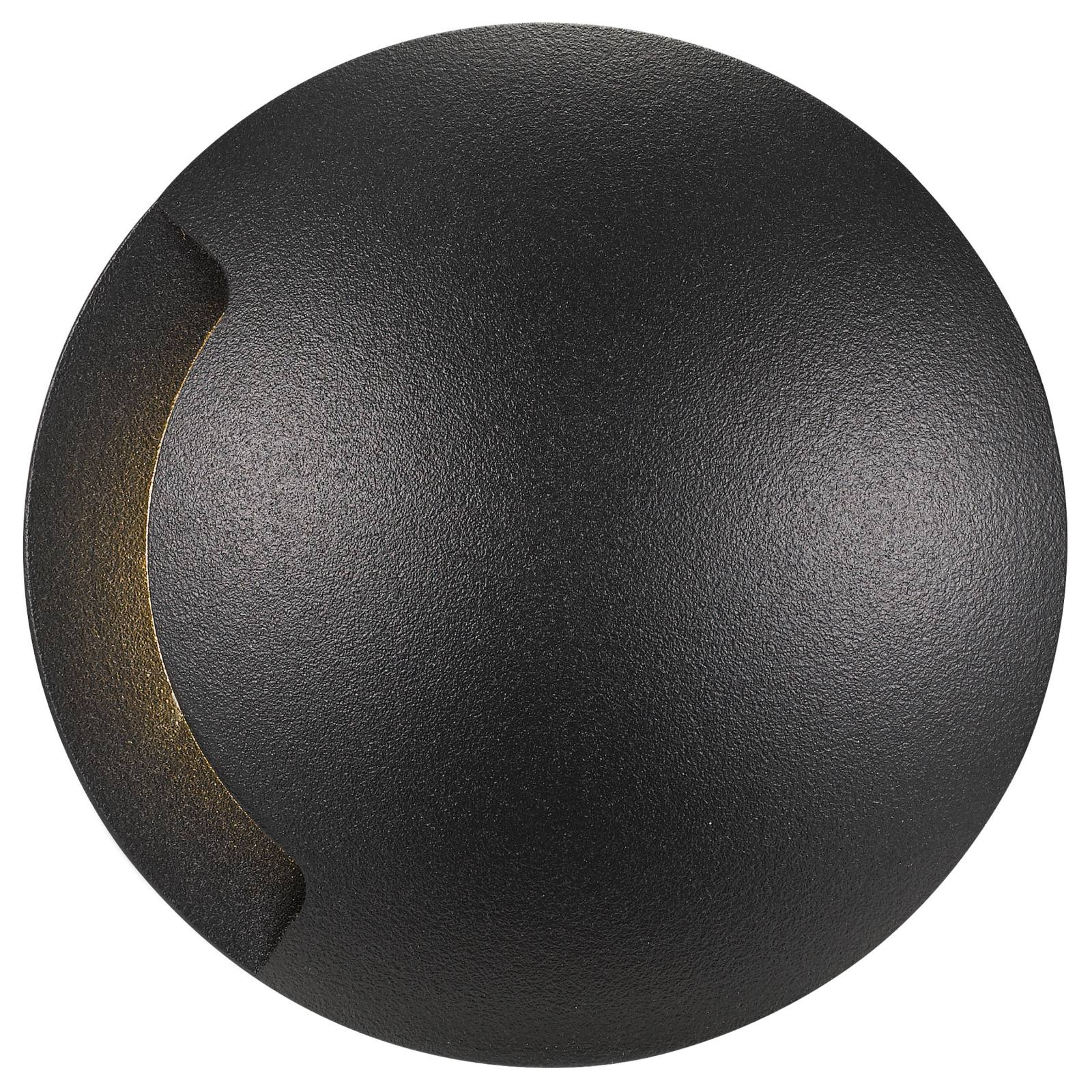 Luc 1 Light 3W 8-26V Inground Light, Black