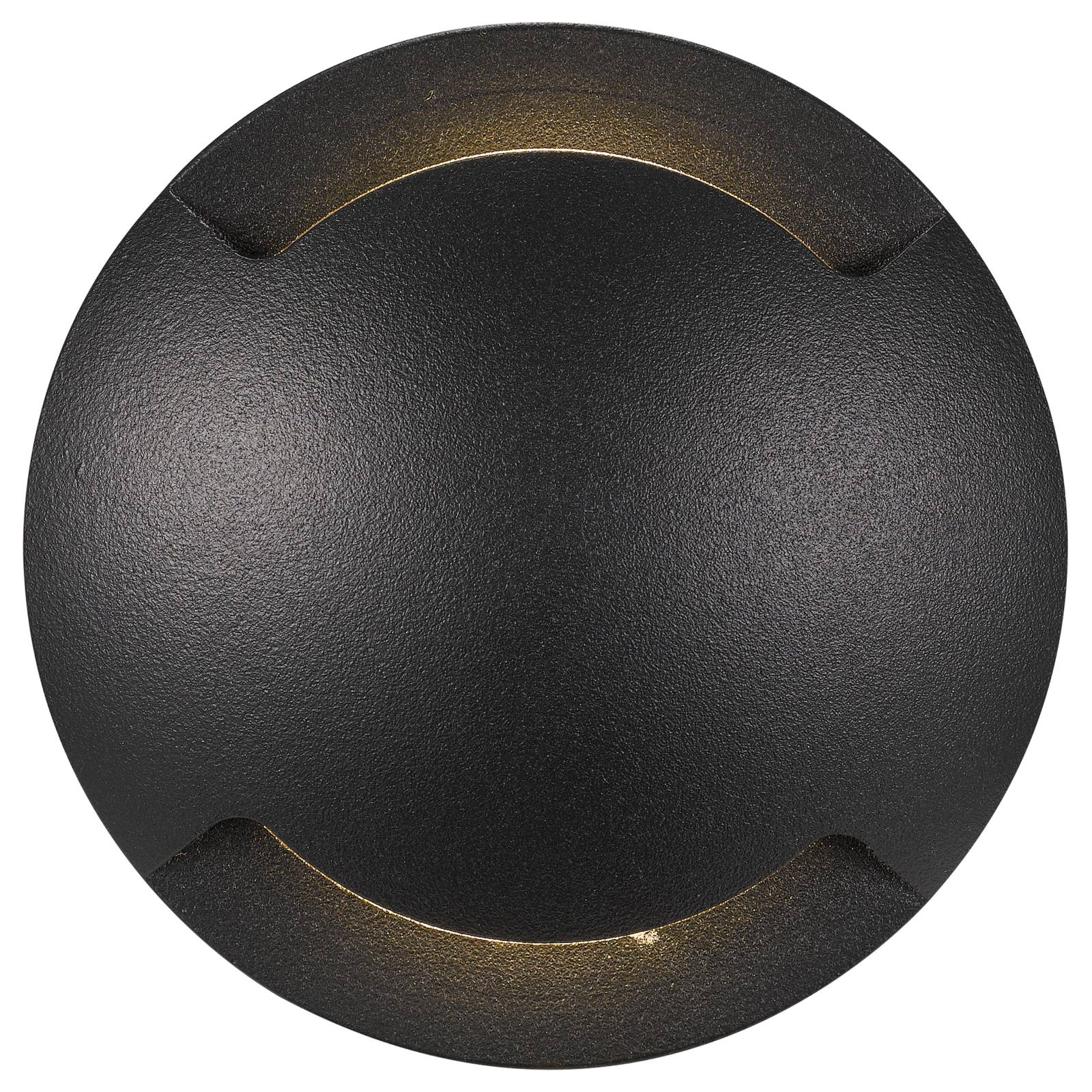 Luc 2 Light 3W 8-26V Inground Light, Black