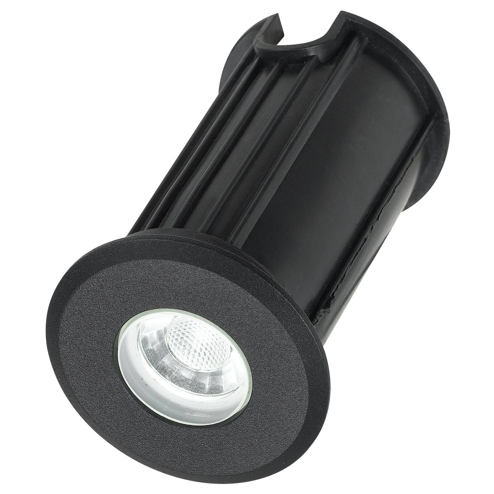 Luc 5W 8-26V Inground Light, Black
