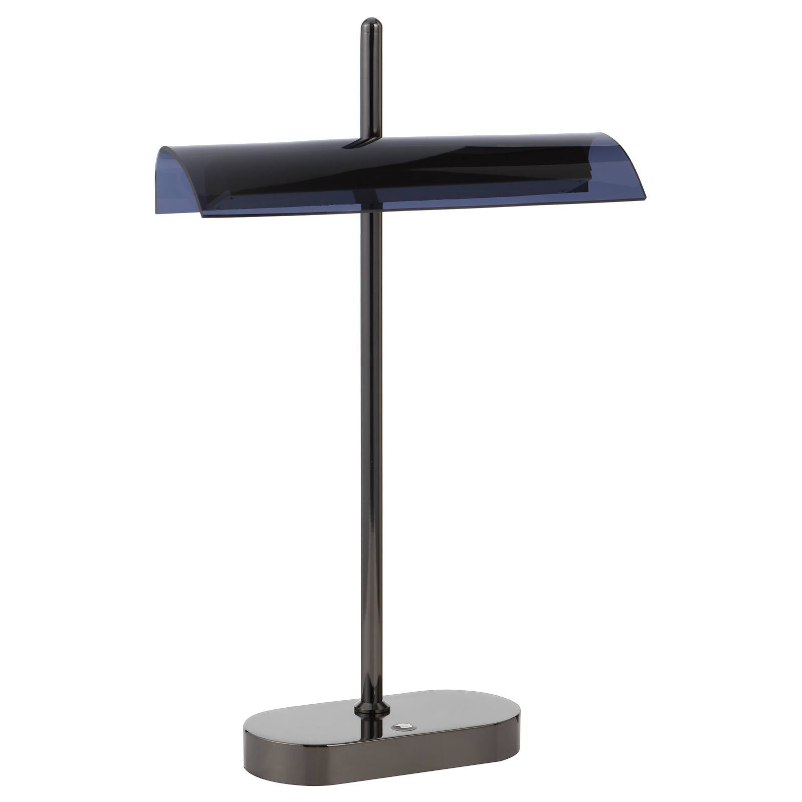 Lyman Table Lamp, Gun Metal