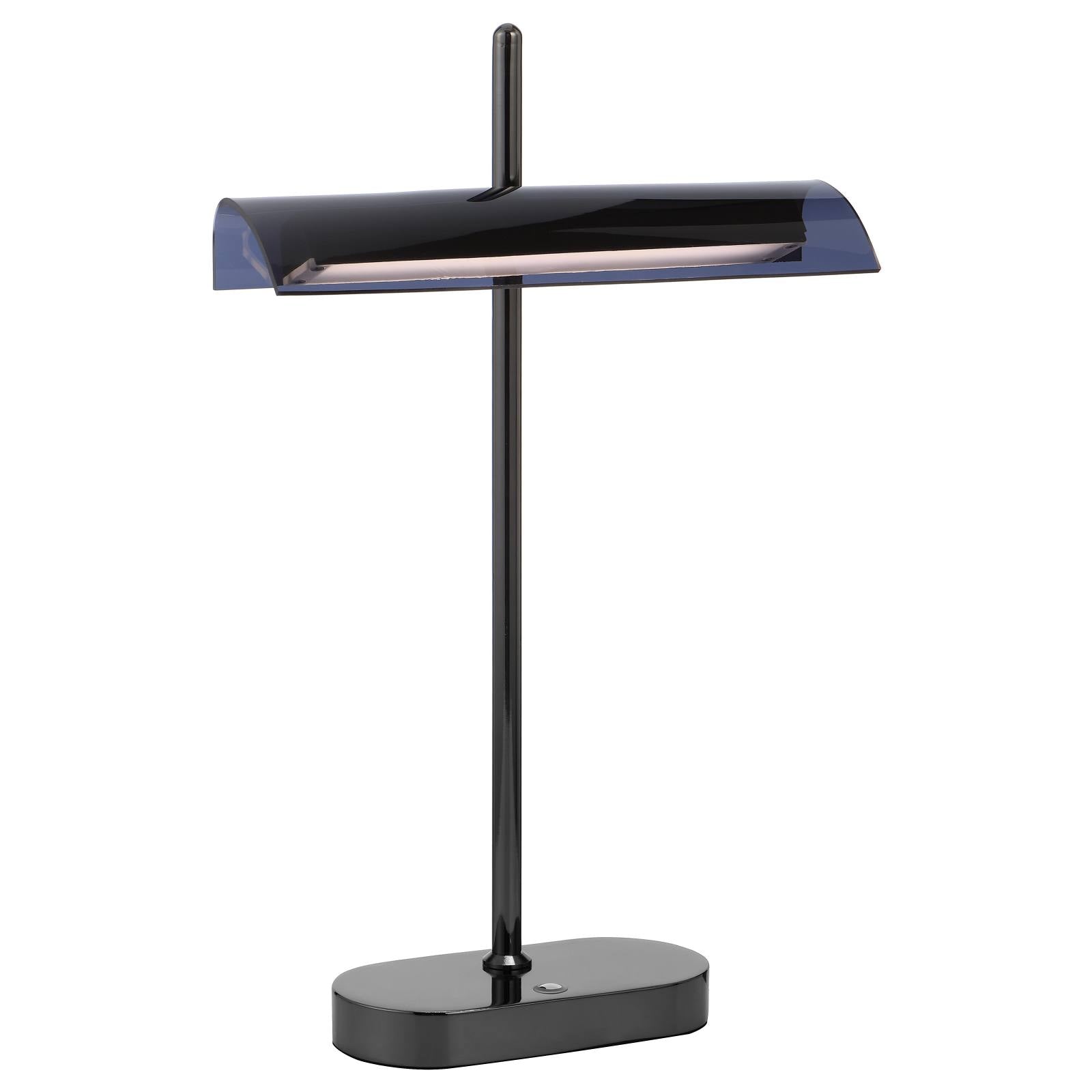 Lyman Table Lamp, Gun Metal
