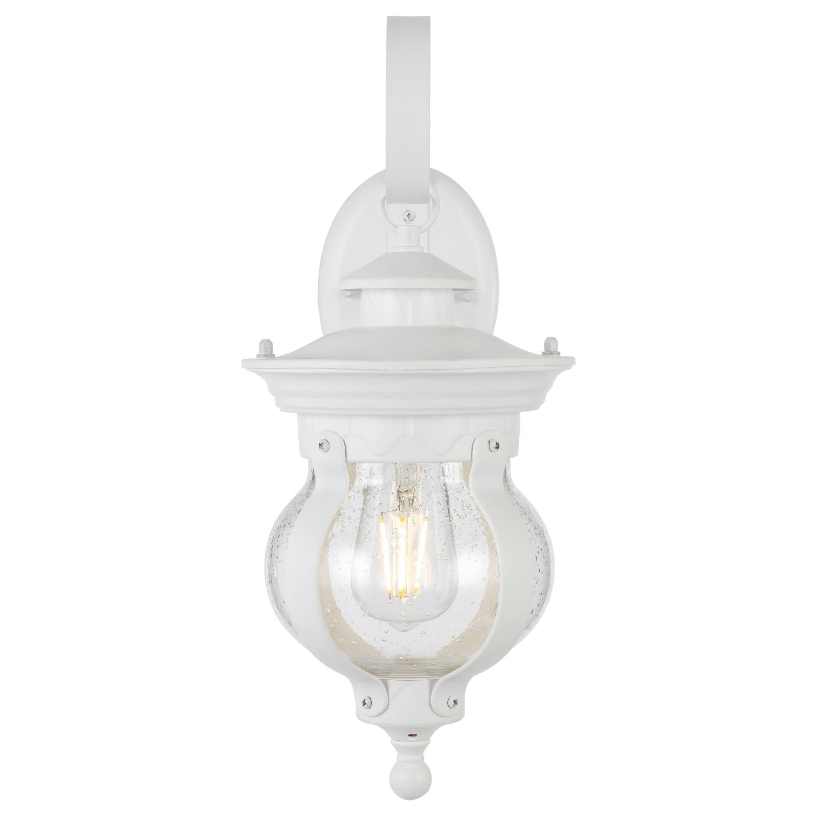 Mamo 18 Exterior Wall Light, White Sand