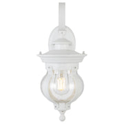 Mamo 18 Exterior Wall Light, White Sand