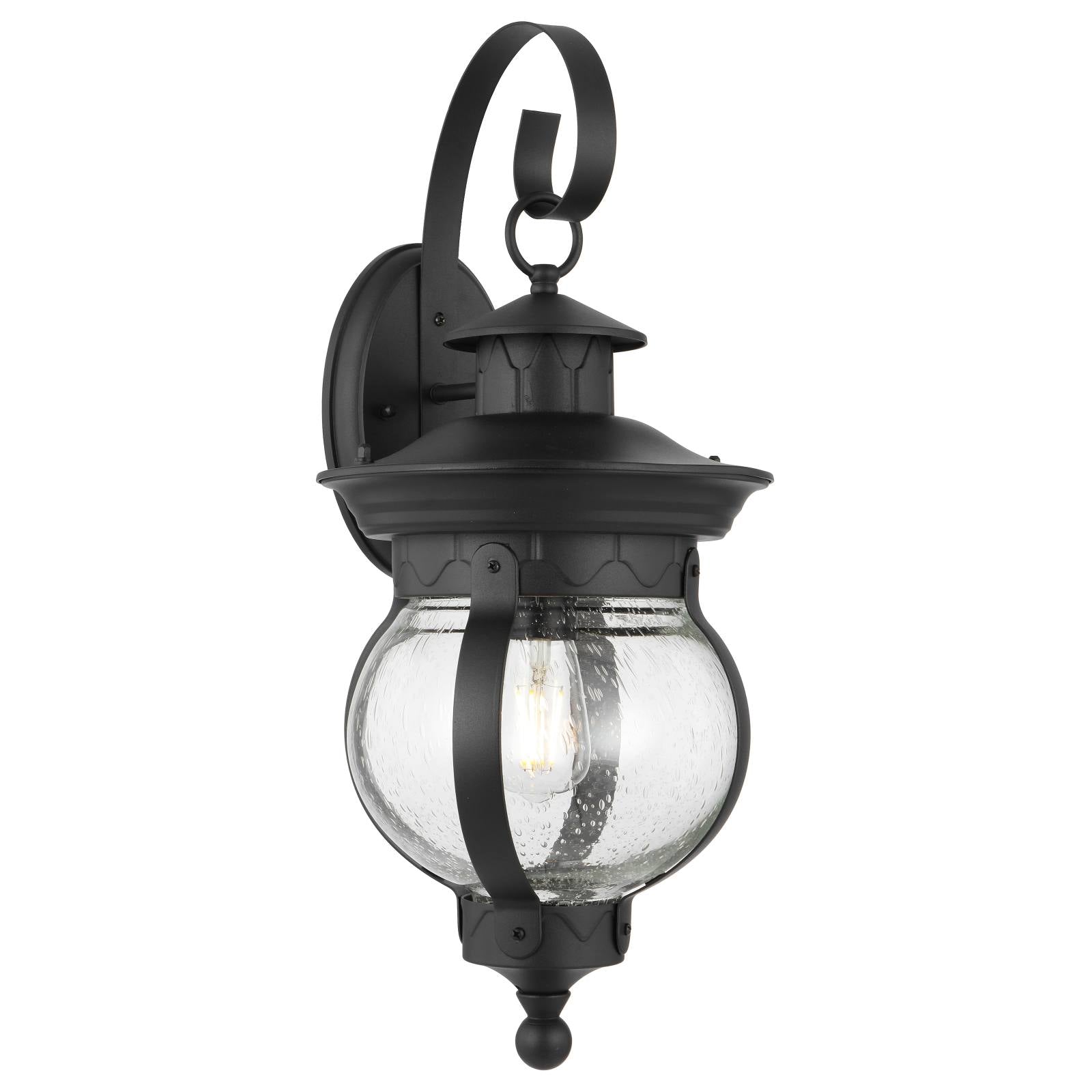 Mamo 25 Exterior Wall Light, Black Sand