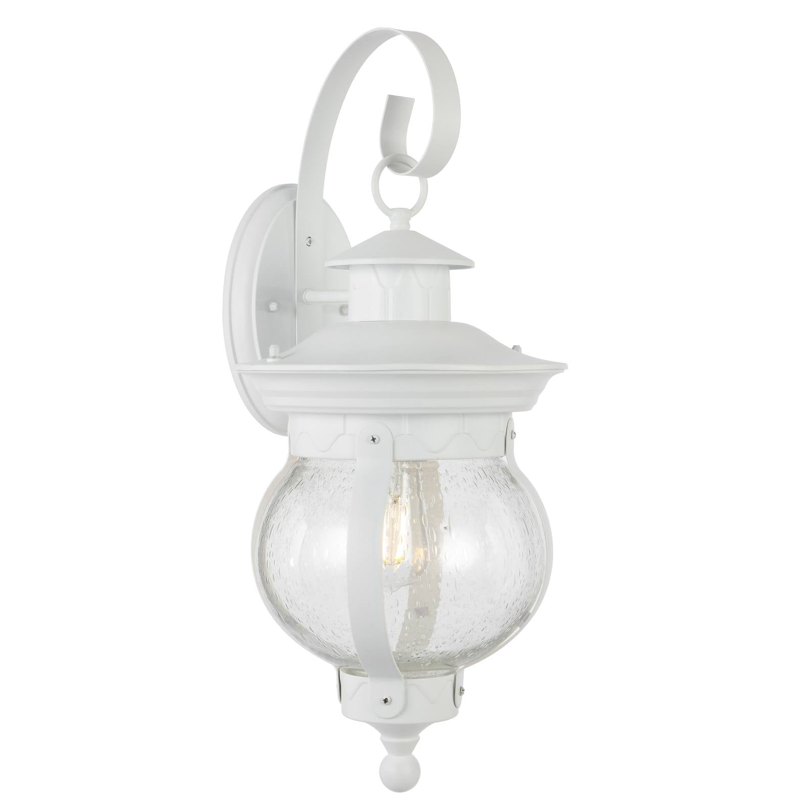 Mamo 25 Exterior Wall Light, White Sand