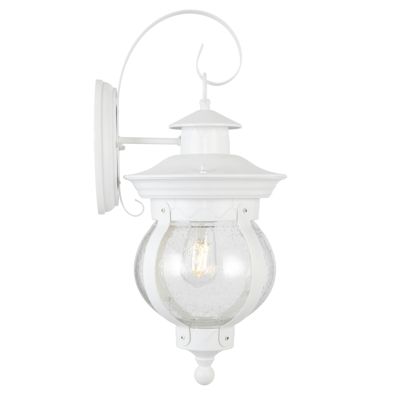 Mamo 25 Exterior Wall Light, White Sand