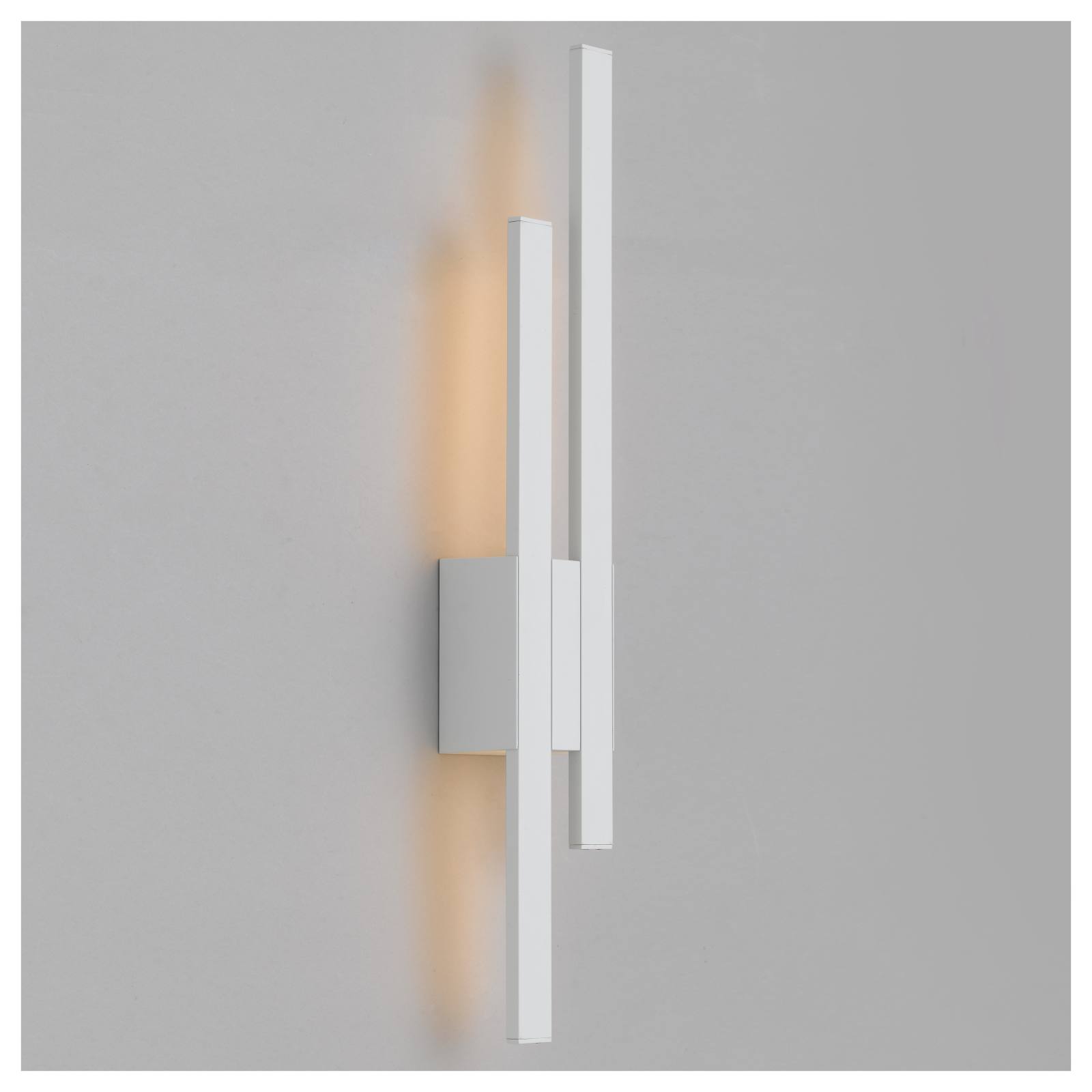 Masto Exterior 2 Light Wall Lamp, White