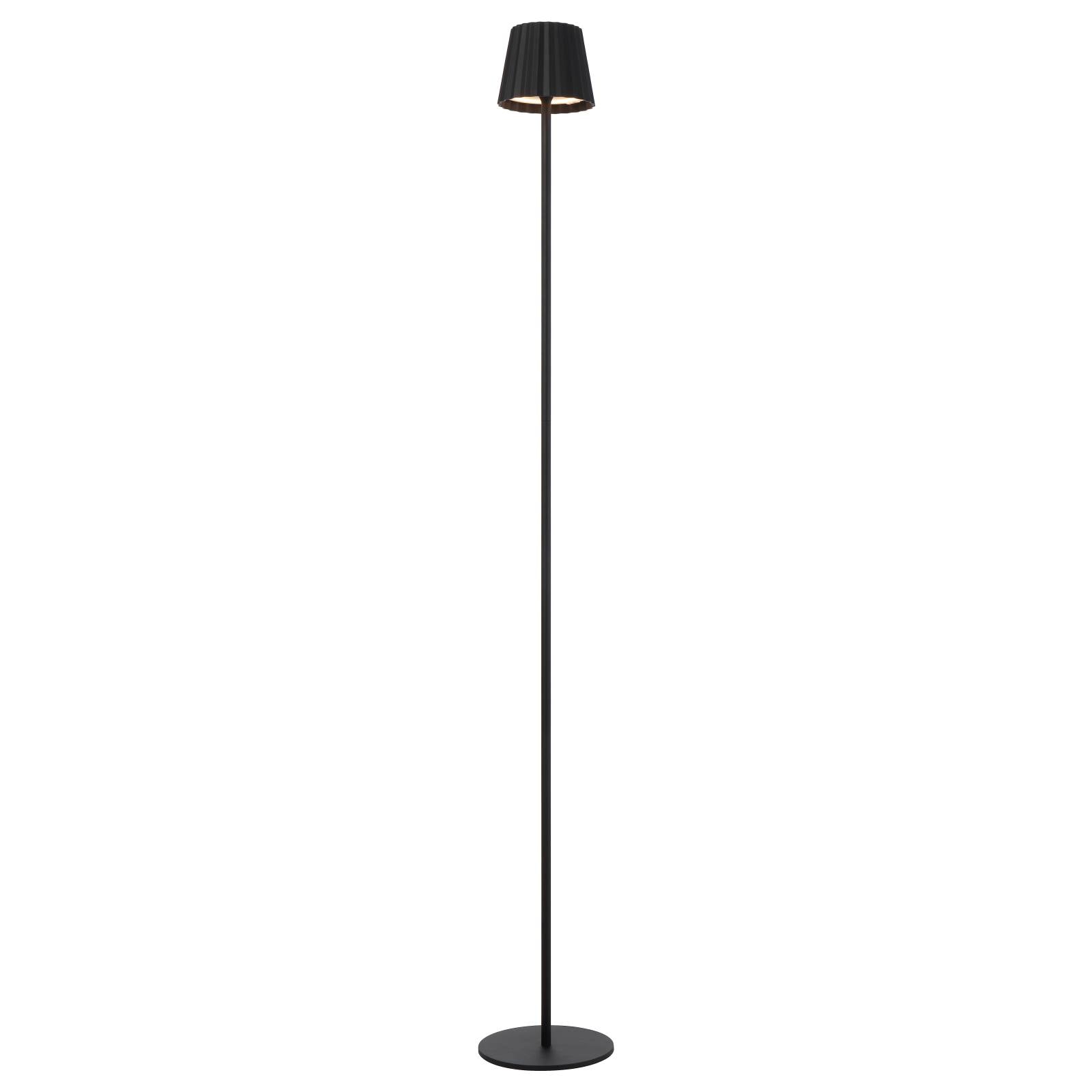 Mindy Rechargeable Floor Lamp, Black