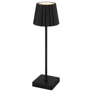 Mindy Rechargeable Table Lamp, Black