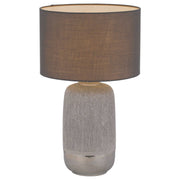Misty Table Lamp, Silver, Grey