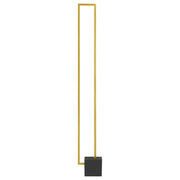 Modric Floor Lamp, Black, Gold