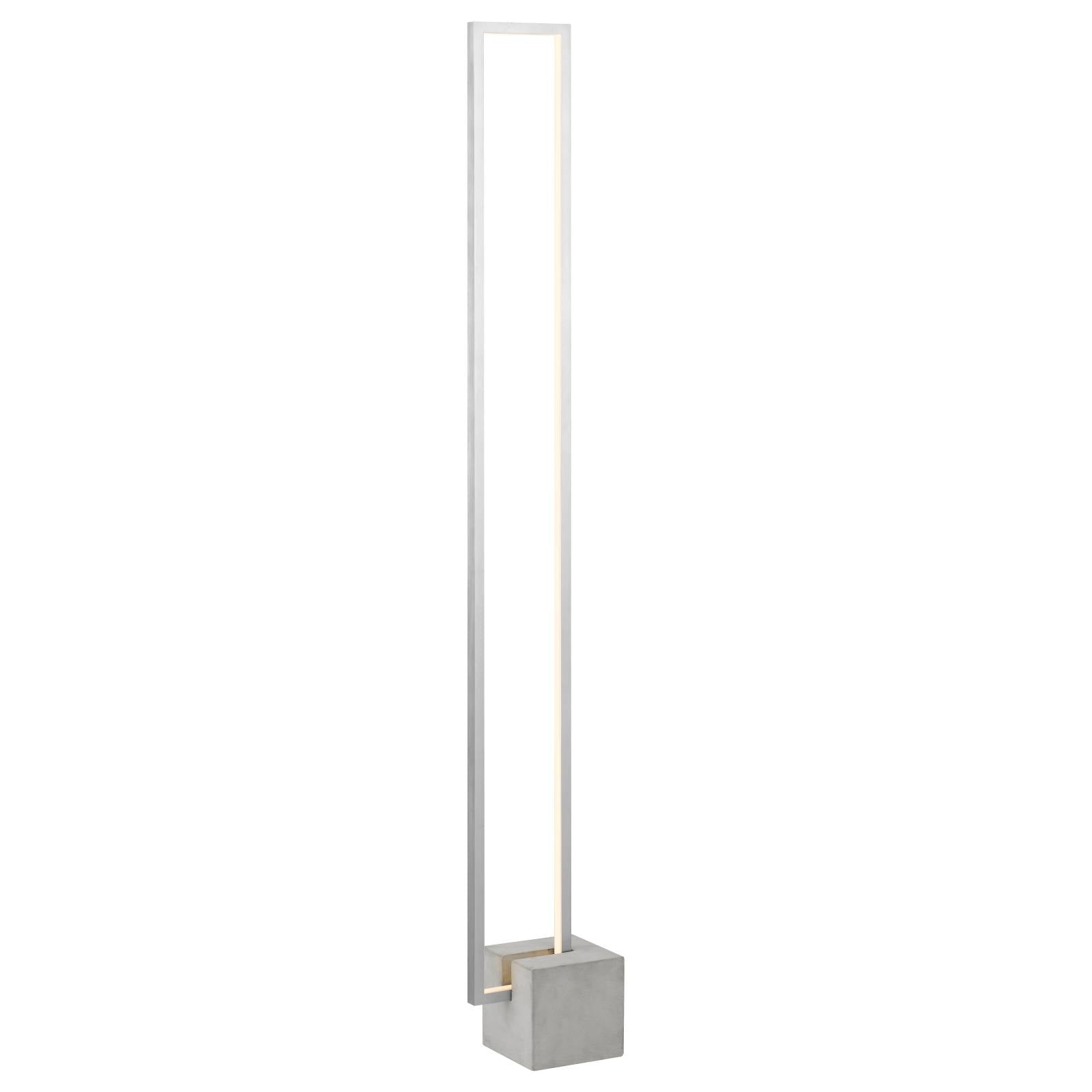 Modric Floor Lamp, Grey