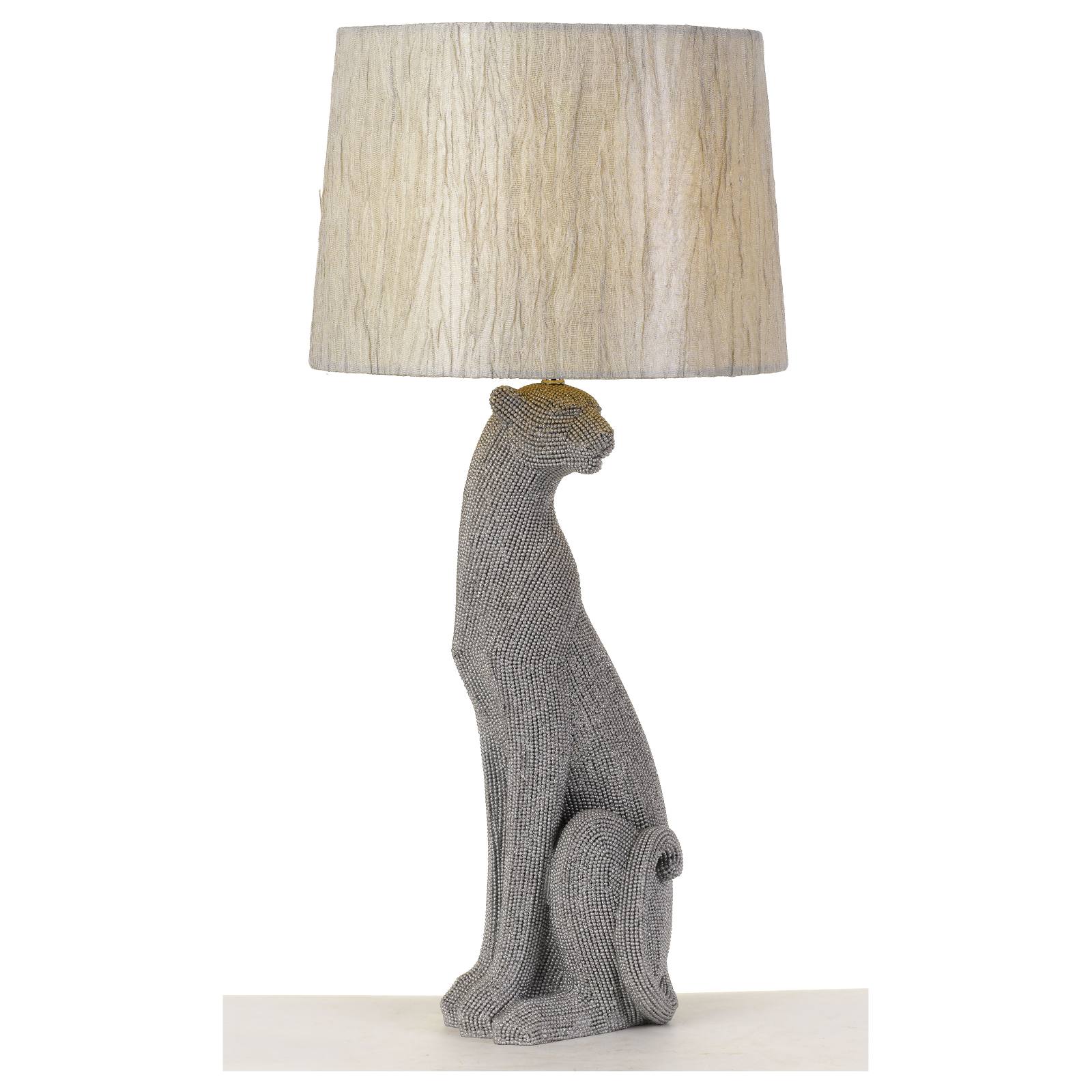 Nala Table Lamp, Silver