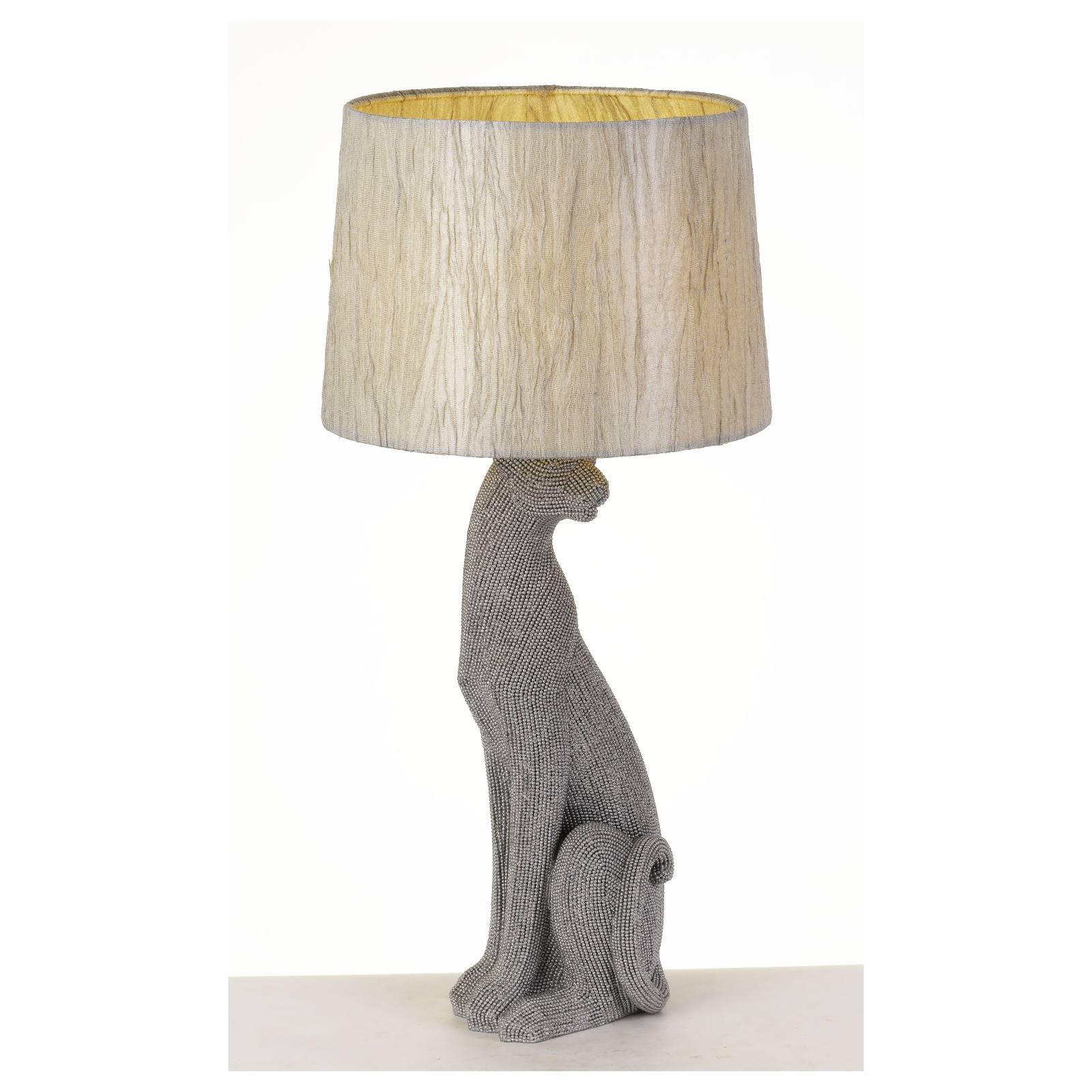 Nala Table Lamp, Silver