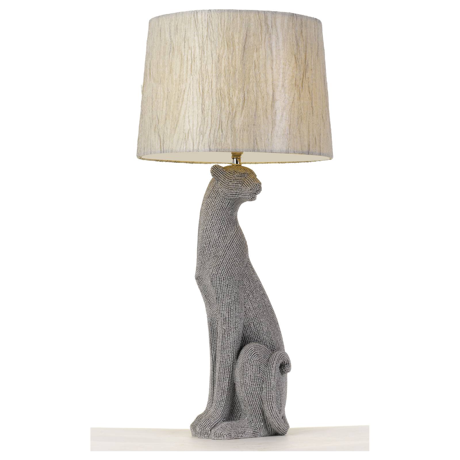 Nala Table Lamp, Silver