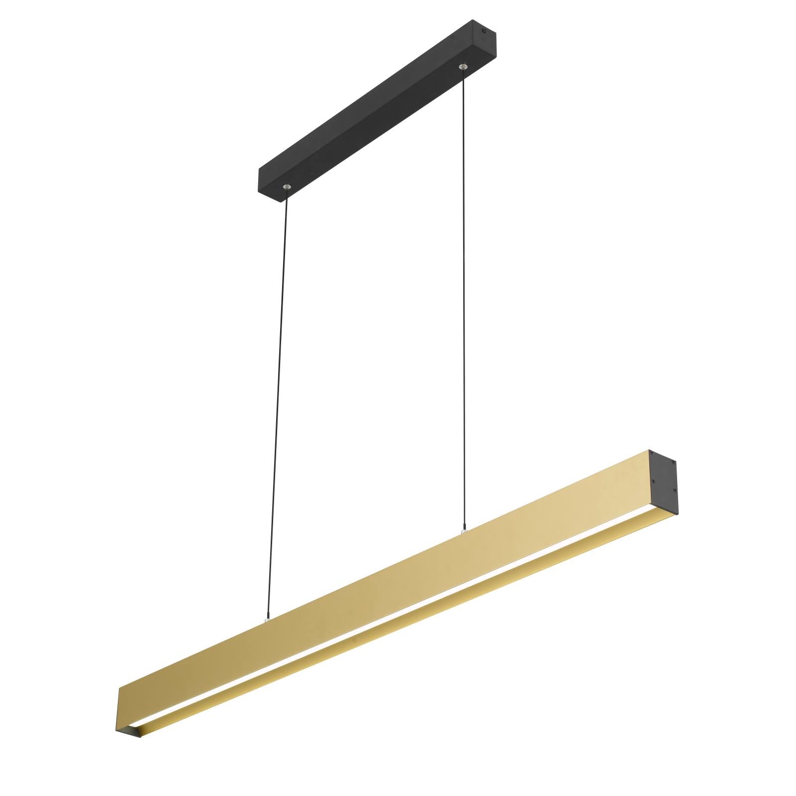 Navaro 120 Pendant, Gold Black