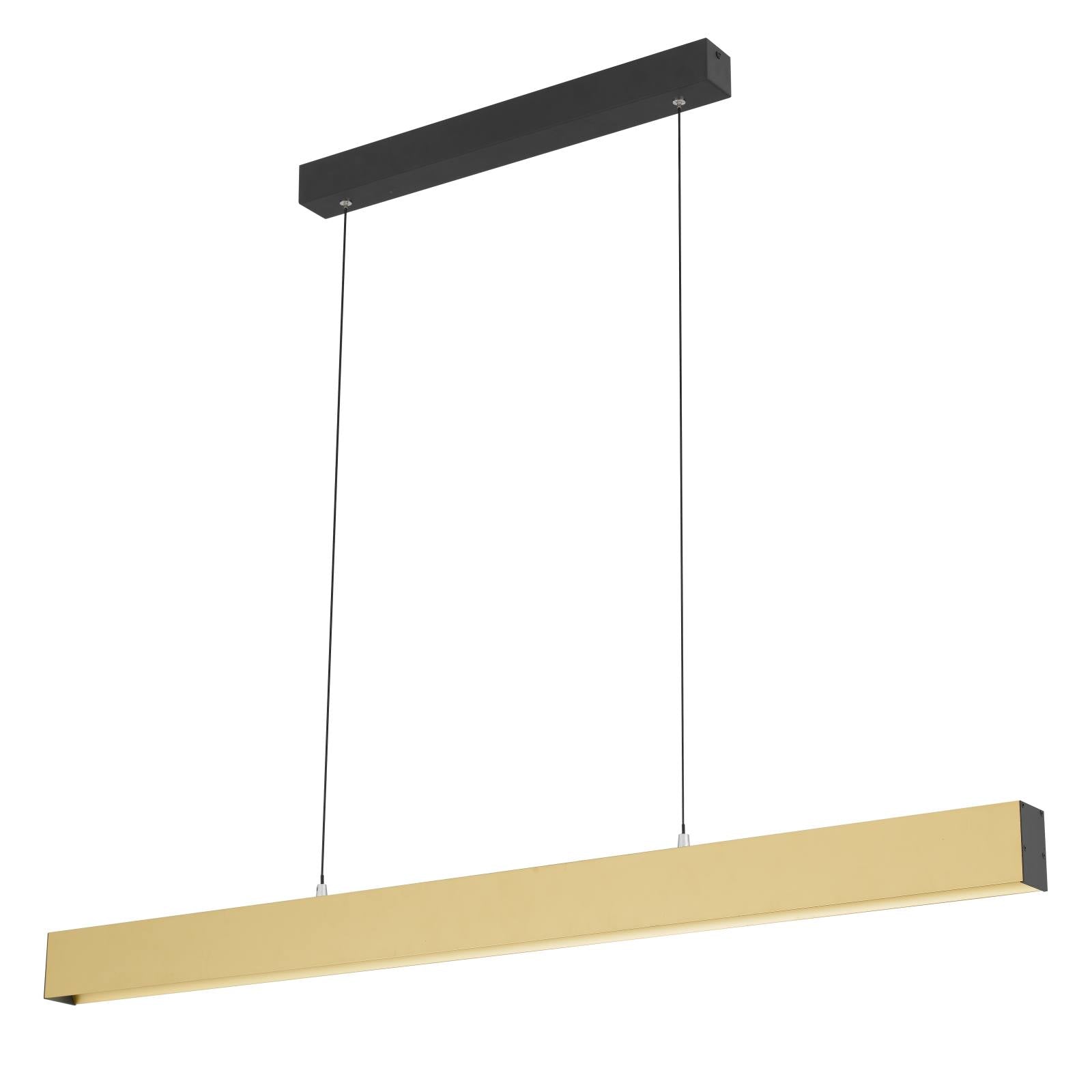 Navaro 120 Pendant, Gold Black