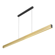 Navaro 240 Pendant, Gold Black