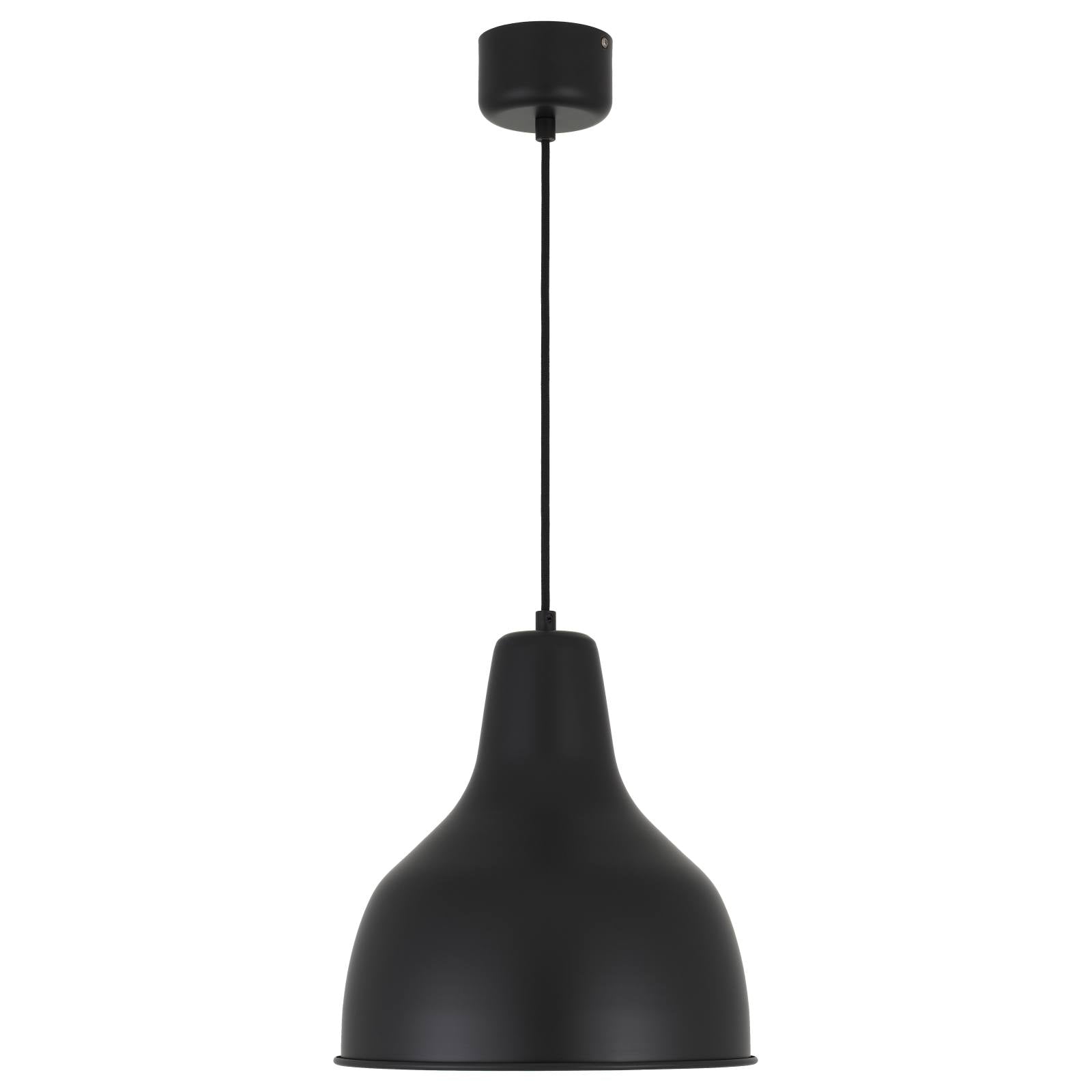 Nesby 30 Pendant Light, Black Grey