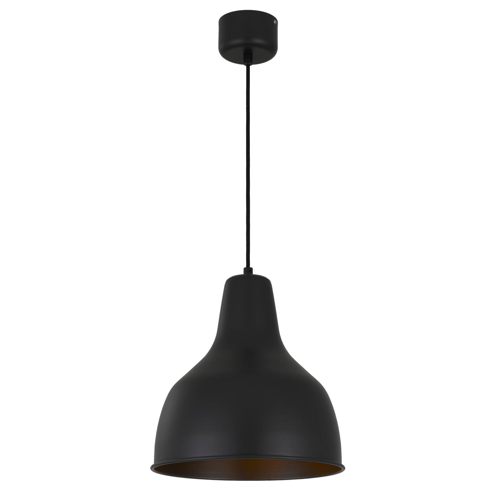 Nesby 30 Pendant Light, Black Grey