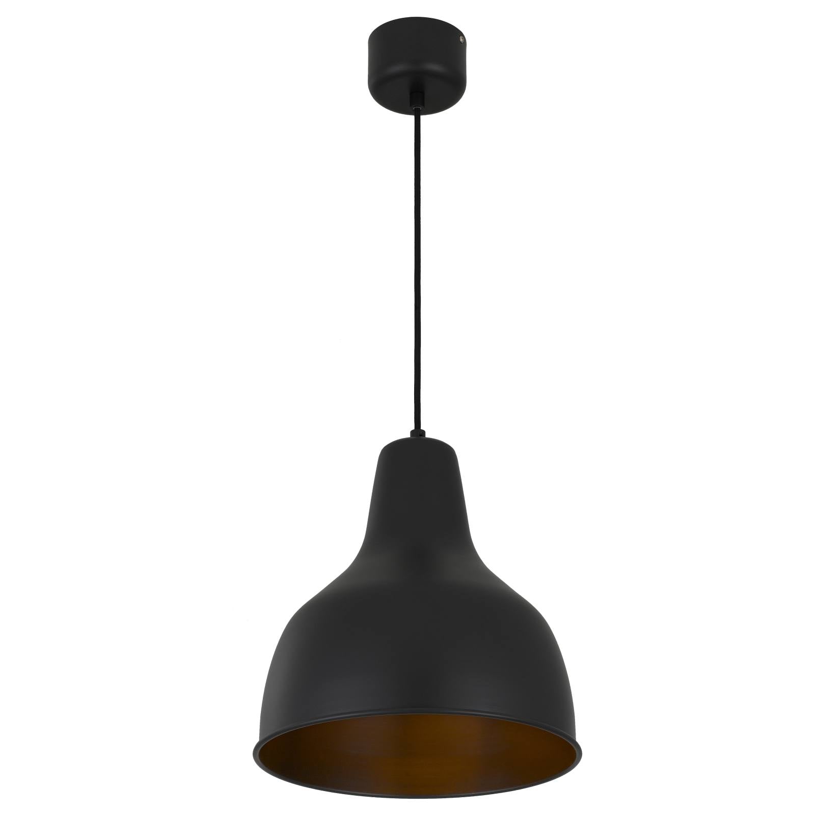 Nesby 30 Pendant Light, Black Grey