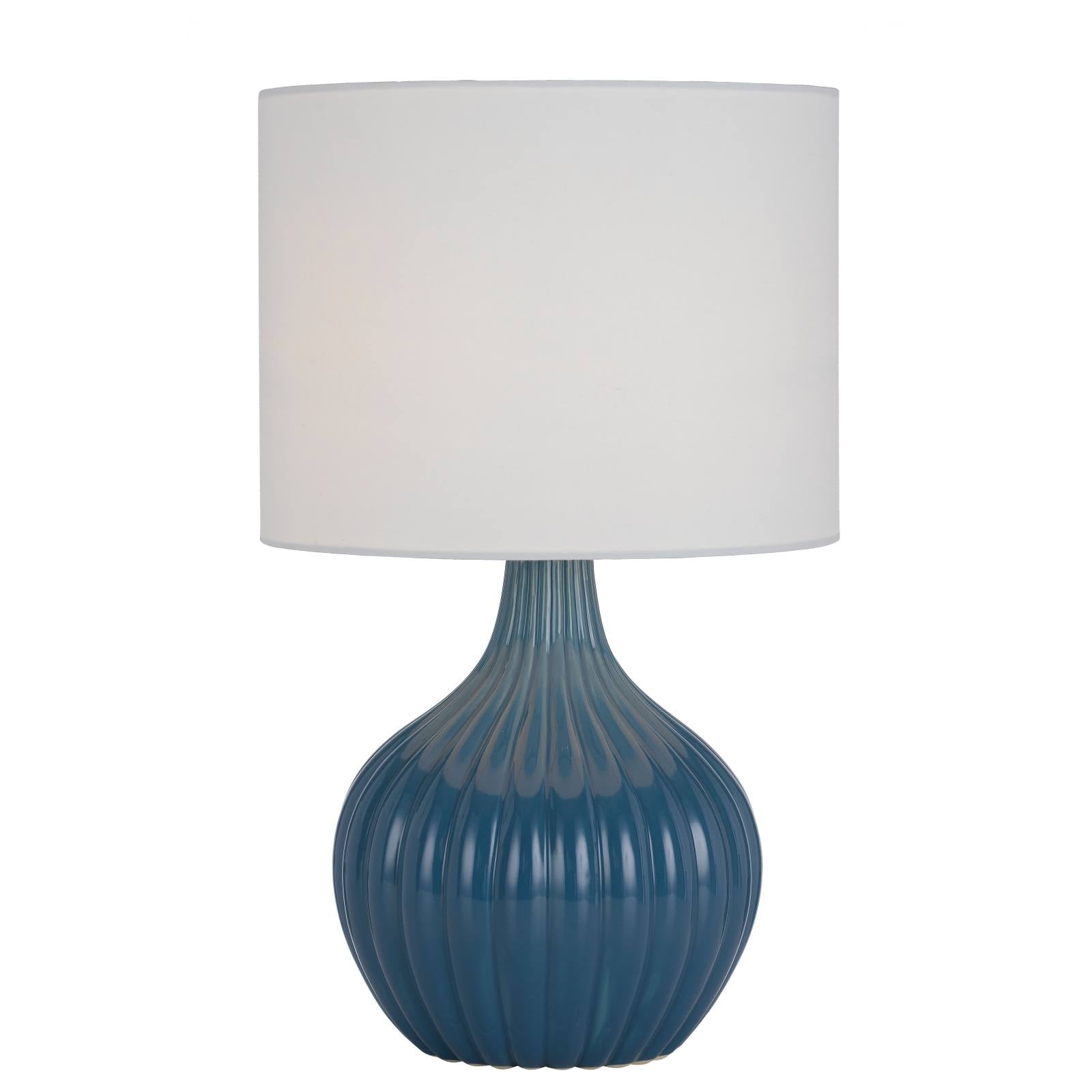 Nord Table Lamp, Blue, White