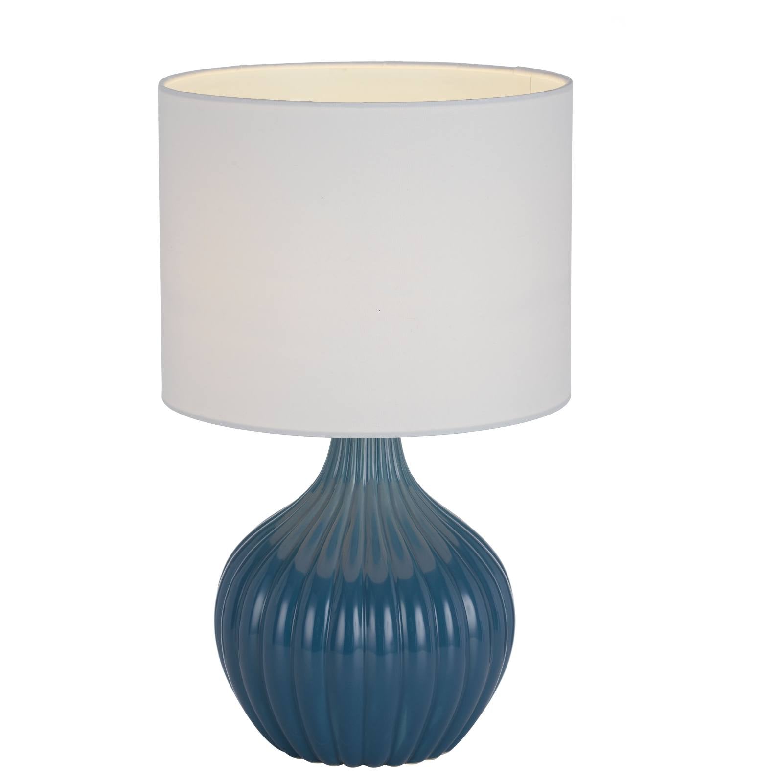 Nord Table Lamp, Blue, White