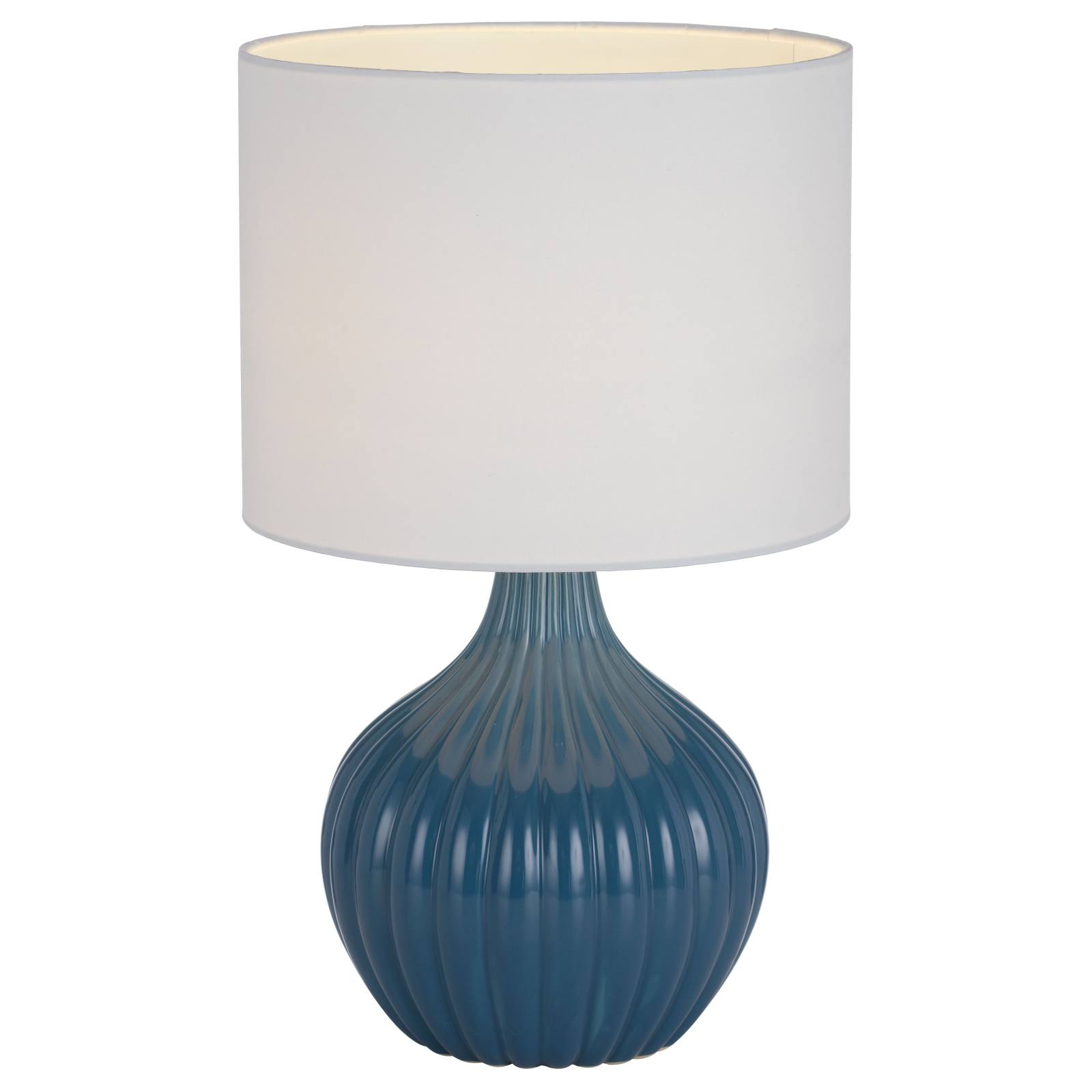 Nord Table Lamp, Blue, White