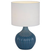 Nord Table Lamp, Blue, White