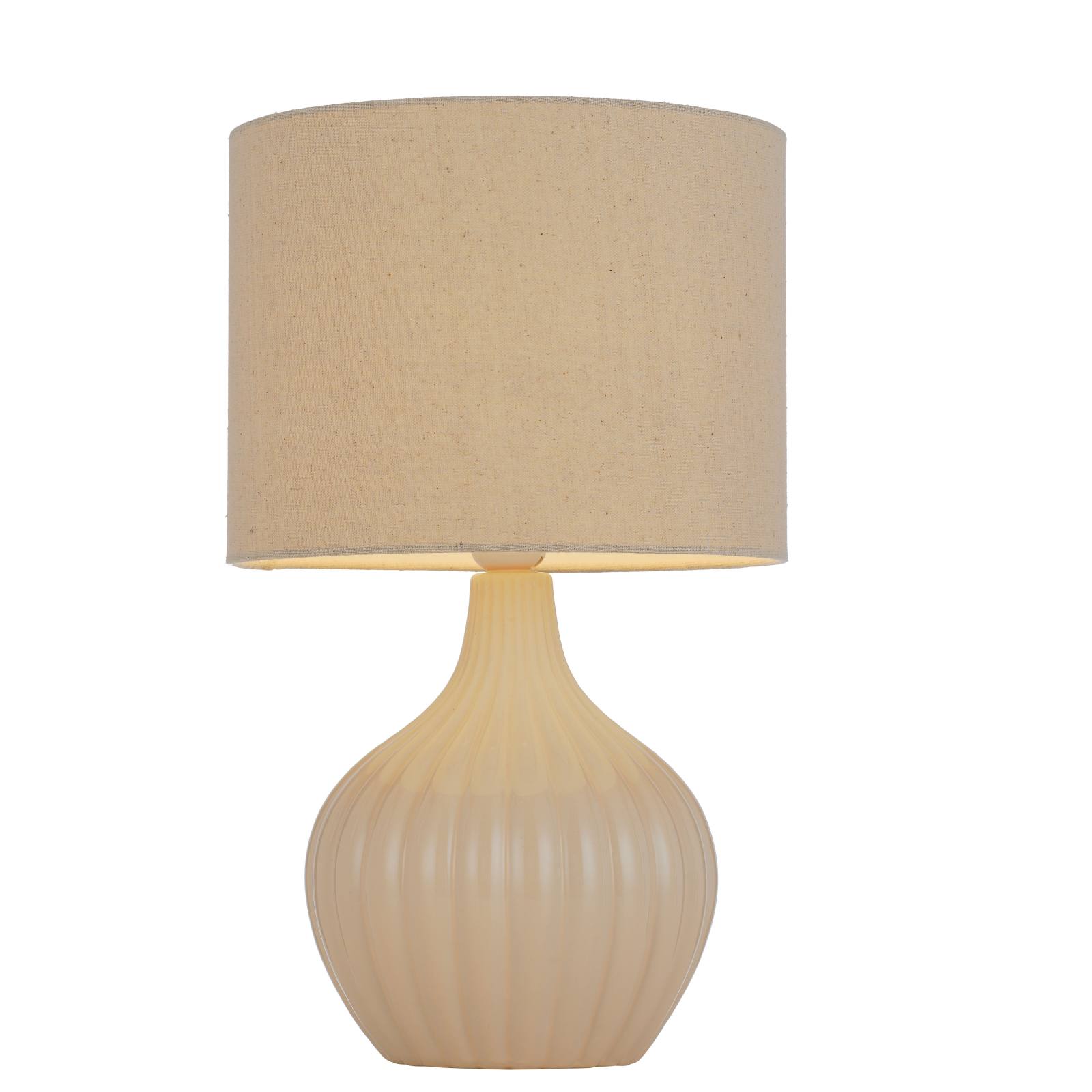 Nord Table Lamp, Cream Shade