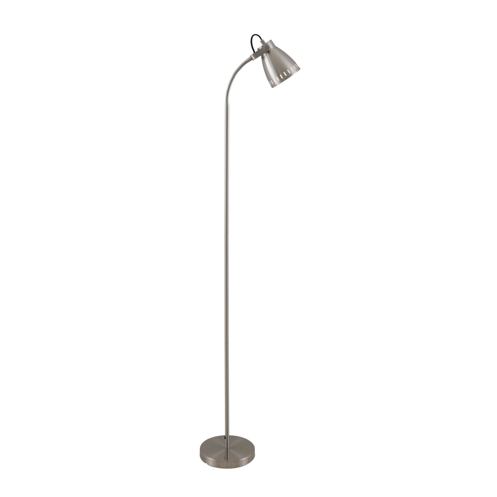Nova Floor Lamp, Nickel
