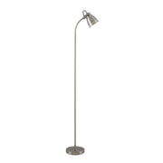 Nova Floor Lamp, Nickel